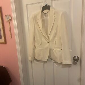Cache Cream Blazer Jacket